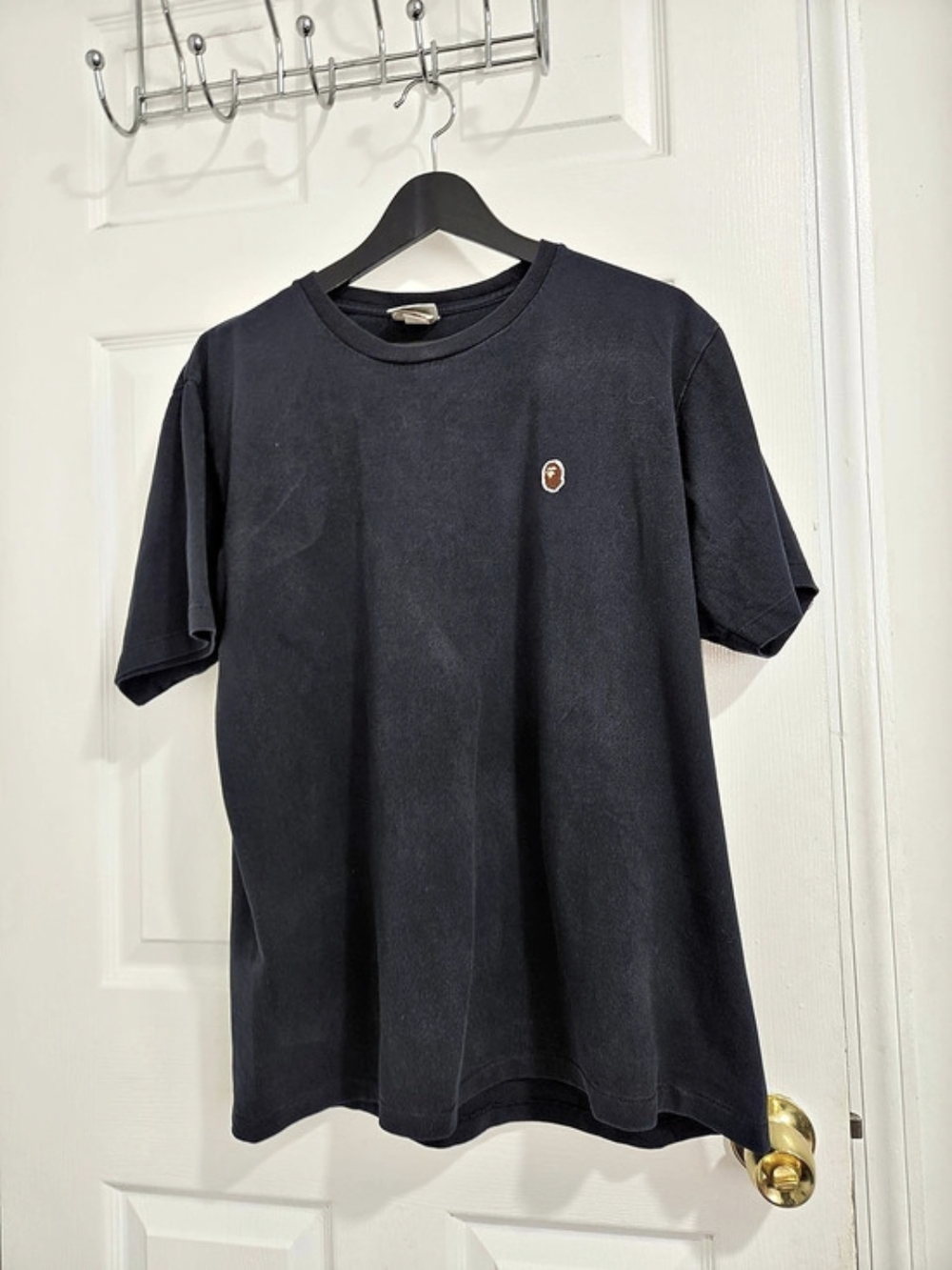 BAPE Black Short Sleeve Tee Size M